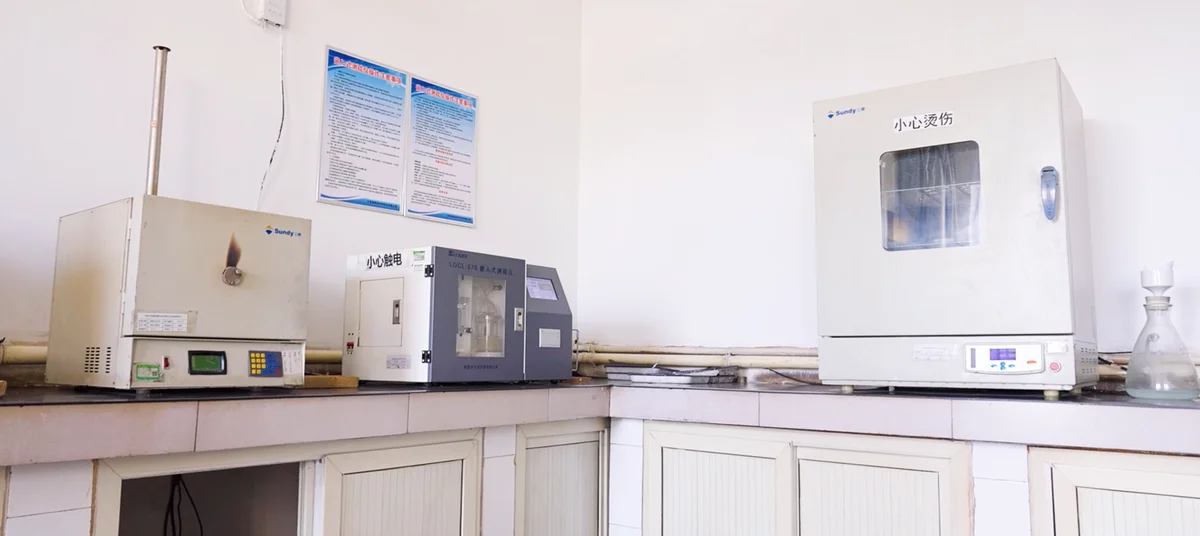 Quality control laboratory at Panson Carbon facility